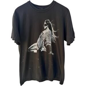 Tate McRae 2024 World Tour Graphic T Shirt Mens Medium Black